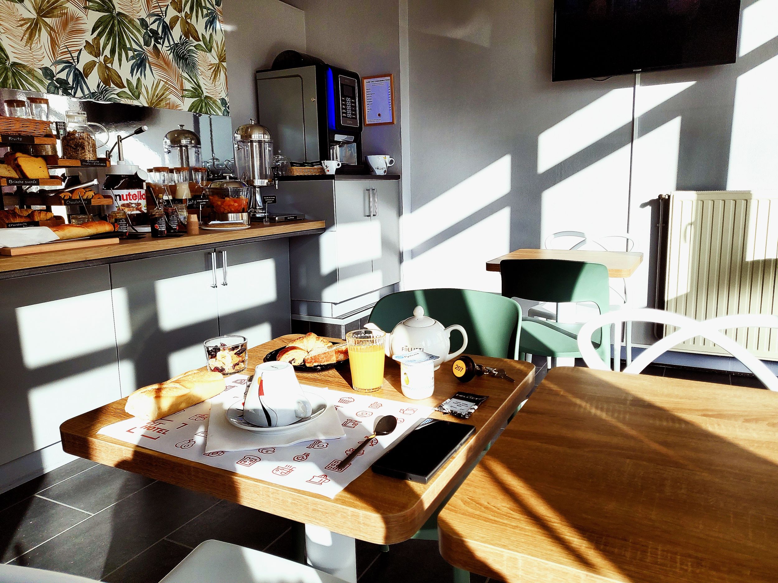 Table et buffet