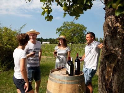 Dégustation de vins 