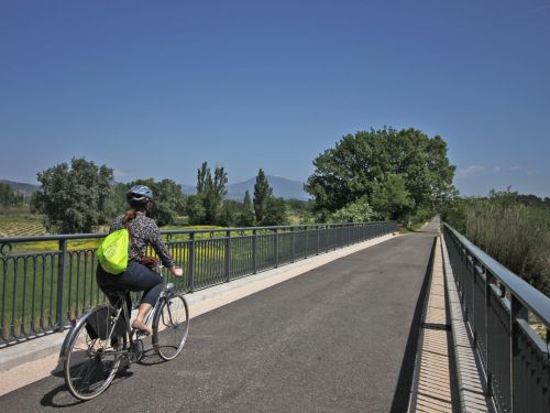 En vélo en Provence