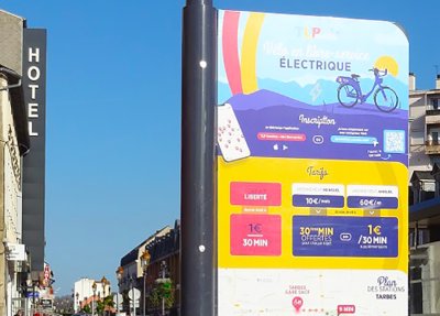 Velo electrique Tarbes Hotel de la marne