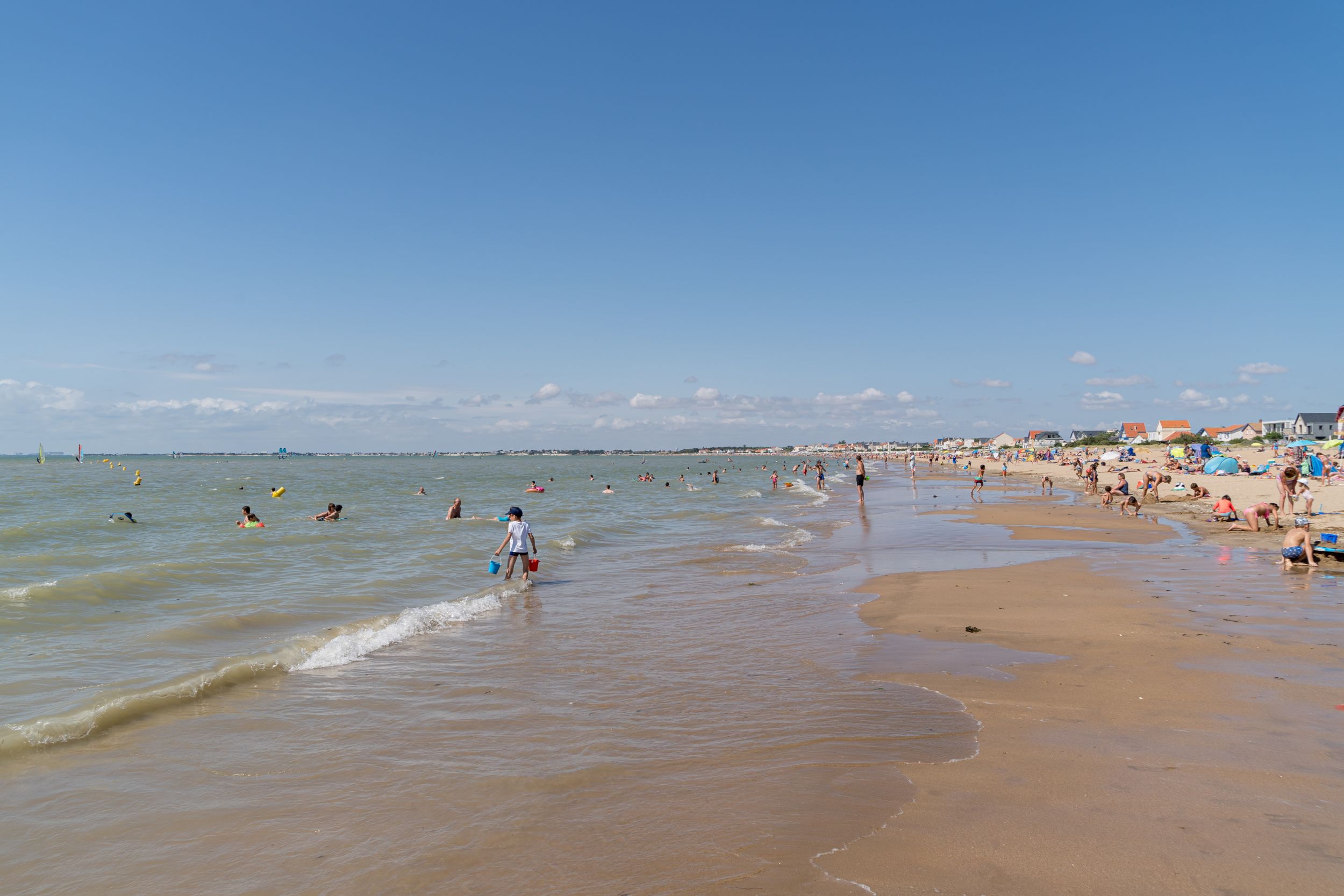 La plage de Châtelaillon-Plage