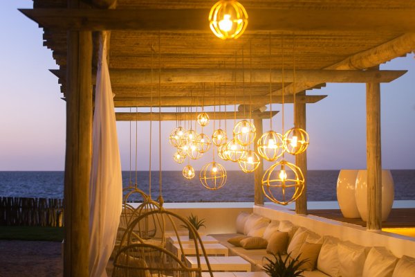 Coucher de soleil sur la plage de Prea, Jericoacoara, Ceará, Brésil