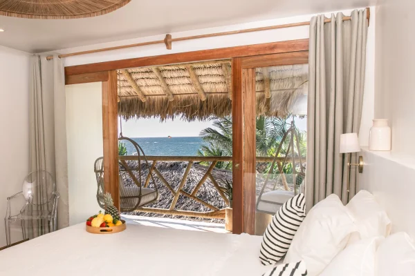 Luxury suite with private pool and sea view at Preabeach Boutique Hotel, Préa