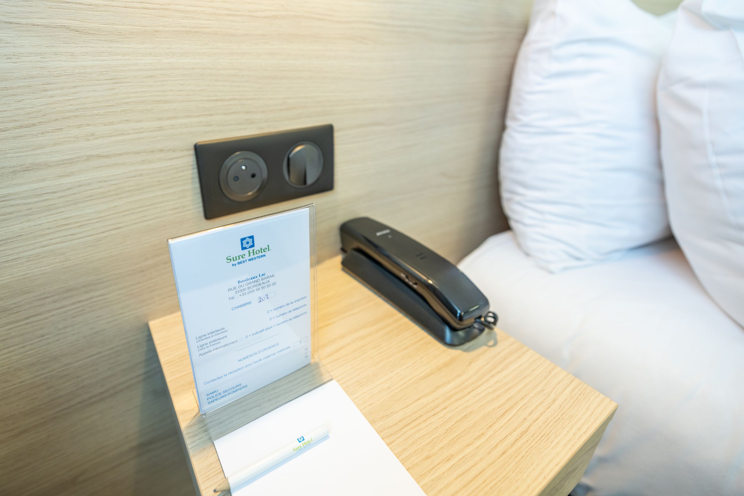 SURE HOTEL Bordeaux Lac chambres 25