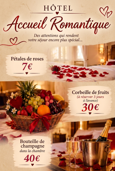 Romantic welcome